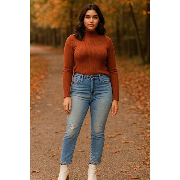 EVEREVE SZ 25 The Ever Straight High Rise Jeans - Picture 1 of 7